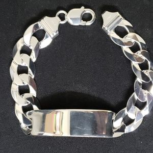 Silver ID Bracelet
